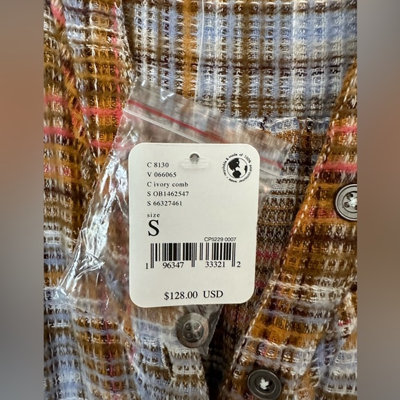 Free People Alexa Plaid Mini Dress Small NWT - Picture 5 of 5